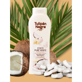 Гель для душу Tulipan Negro Coco Pure White, 650 мл - Pampik - 3