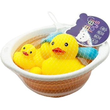 Набір іграшок для купання Bibi Toys Каченята 7 шт. (760974BT) - Pampik - 4
