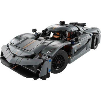 Конструктор LEGO Technic Koenigsegg Jesko Absolut сірий гіперкар, 801 деталь (42173) - Pampik - 4