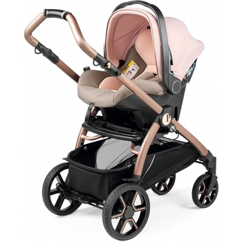 Коляска 3 в 1 Peg-Perego Book Mon Amour SLK розовое золото - Pampik - 8