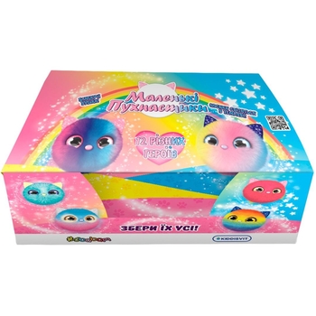 Набір м'яких колекційних іграшок-сюрпризів #sbabam Doki Doki Маленькі пухнастики 12 шт. (121/CN21-CDU) - Pampik