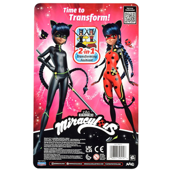 Інтерактивна лялька Miraculous Леді Баг і Супер-Кіт Дизайнерське перевтілення Леді Баг, 26 см (50414) - Pampik - 6