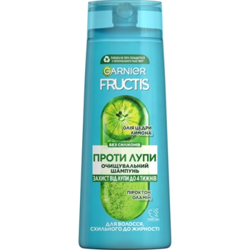 Очищающий шампунь Garnier Fructis Против перхоти, 250 мл - Pampik