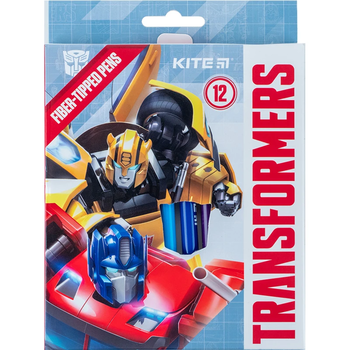 Фломастери Kite Transformers, 12 шт. (TF24-447) - Pampik