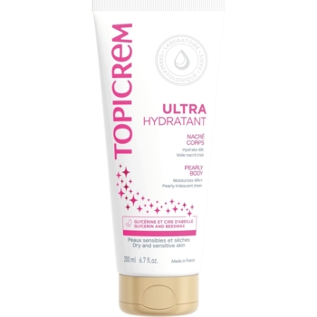 Крем для тела Topicrem Ultra Hydratant с жемчужным эффектом 200 мл - Pampik