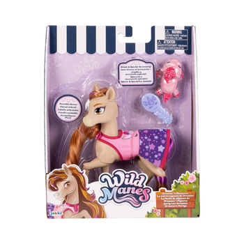 Ігрова фігурка Wild Manes Піжамна вечірка конячки Соні (723344) - Pampik - 2