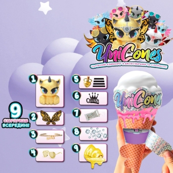Ігровий набір-сюрприз з фігуркою Unicones Єдиноріг (1235) - Pampik - 4
