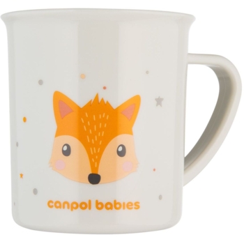 Кружка Canpol babies Cute Animals, 170 мл, помаранчева (4/413_ora) - Pampik