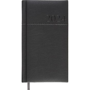 Еженедельник датирован Buromax Orion 2024 153х85 мм черный (BM.2895-01) - Pampik