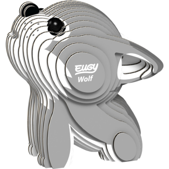 Збірна 3Д модель Eugy Зоопарк Вовк (XEG-040) - Pampik