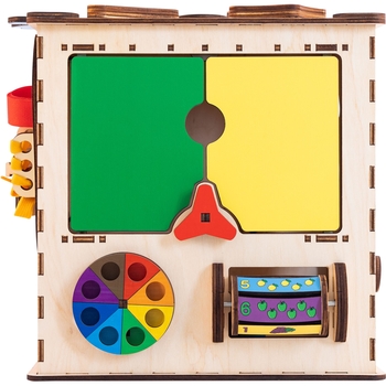 Бизикубик GoodPlay Творческий 25х25х25 см (K104) - Pampik - 7