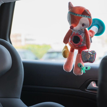 Розвиваюча іграшка Lilliputiens Лисичка Аліса на присосці (83524) - Pampik - 3