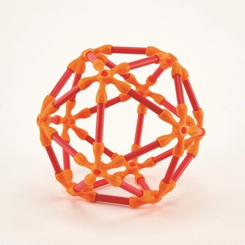 Конструктор Hape Flexistix Строительство бамбуковый 66 деталей (E5567) - Pampik - 3