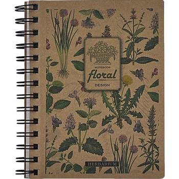 Книга записна Buromax Kraft в клітинку В6 в асортименті 96 аркушів (BM.2479) - Pampik - 3