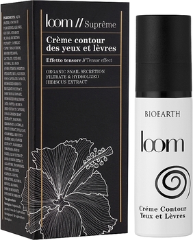 Крем для контуру очей і губ Bioearth Loom Creme Contour Yeux Et Levres 30 мл - Pampik - 2