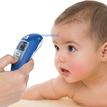 Термометр електронний інфрачервоний лобний Microlife NC 400 - Pampik - 4