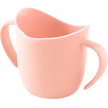 Тренувальна чашка BabyOno з ручками 120 мл персикова (1463/07) - Pampik - 2