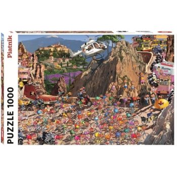 Пазл Piatnik Велогонки, 1000 элементов (PT-548246) - Pampik