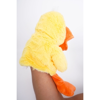 Кукла-рукавичка Pugs at Play Утенок со звуками (ST-PAP33) - Pampik - 7