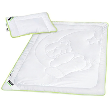 Набір дитячий Sonex з тенцелем: ковдра 110х140 см + подушка 40х55 см SO102130) - Pampik