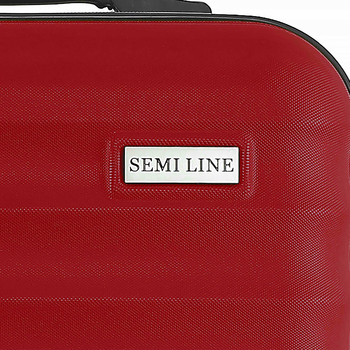 Валіза Semi Line 22" M Red (T5578-3) - Pampik - 9