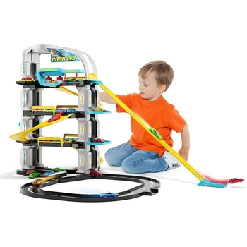 Іграшковий трек Molto Super Parking 4 поверхи та 2 машинки (8410963224306) - Pampik - 2