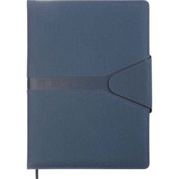 Ежедневник датированный Buromax Navigator 2024 A4 синий (BM.2746-02) - Pampik