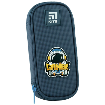 Пенал мягкий Kite Good Game 21x8.5x4.5 см синий (K24-662-14) - Pampik