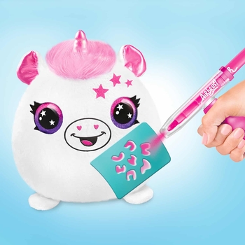 Набір для творчості Canal Toys DIY Airbrush Plush Сквіш Неон сюрприз (AIR022) - Pampik - 11