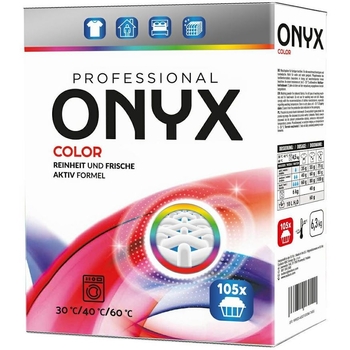 Стиральный порошок Onyx Professional Color 105 стирок 6.3 кг - Pampik