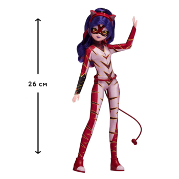 Лялька Miraculous Леді Баг та Супер-Кіт Пурпурова Тигриця, 26 см (50023) - Pampik - 4