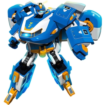 Игровой набор Super Wings Transforming Aircraft Воздушная База Робот со световыми и звуковыми эффектами EU760888) - Pampik - 2