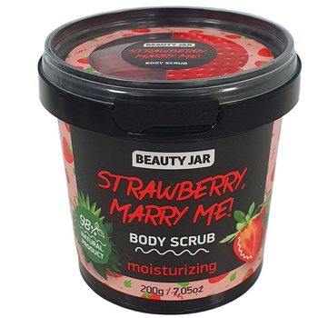 Скраб для тела Beauty Jar Клубника "Marry Me!" 200 г - Pampik