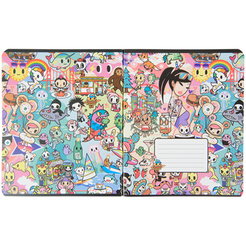 Набор тетрадей Kite Tokidoki А5 в клетку 48 листов 10 шт. (TK22-259) - Pampik - 12