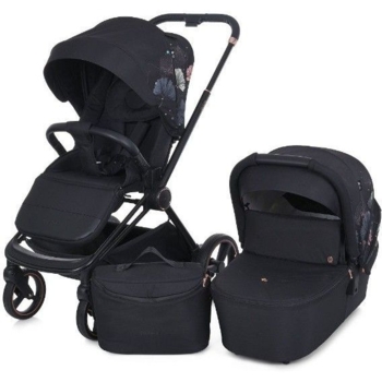 Коляска универсальная El Camino 2в1 Persona ME 1091-B black art (35425) - Pampik