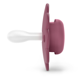 Пустушка фізіологічна Suavinex Wonder, силіконова, 0-6 місяців, бордовий (308376) - Pampik - 2