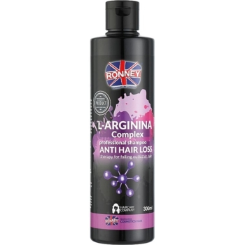 Шампунь для ослабленных волос Ronney Professional L-Arginina Complex Anti Hair Loss, 300 мл - Pampik