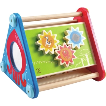 Деревянный бизибокс Hape 5 в 1 (E0434) - Pampik