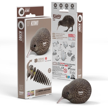 Збірна 3Д модель Eugy Зоопарк Ківі (XEG-001) - Pampik - 4