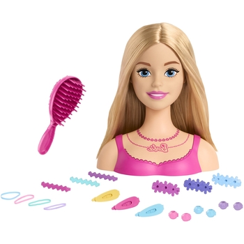 Лялька-манекен для зачісок Barbie Класика (HMD88) - Pampik