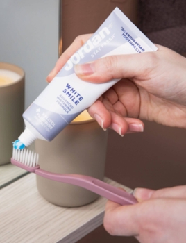 Зубна паста Jordan White Smile з цинком та ксилітом, 75 мл - Pampik - 2