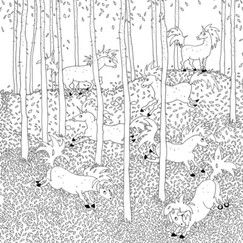 Розмальовка Жорж Магія мальовничих світів (Z101113У) - Pampik - 4