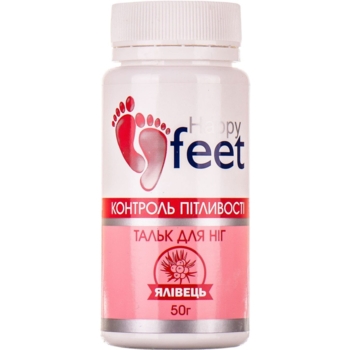 Тальк для ног Happy Feet Контроль потливости с можжевельником 50 г - Pampik