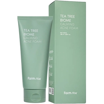 Пенка для умывания FarmStay Tea Tree Biome Calming Acne Foam 180 мл - Pampik - 3