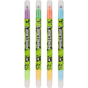 Маркери для малювання Yes Minecraft Змінюють колір, 4 шт. (390713) - Pampik - 2