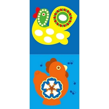 Мозаїка з наліпок Ранок Українські іграшки (С166039У) - Pampik - 2