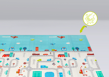 Розвиваючий килимок Lionelo Salma Multicolor (LOE-SALMA MULTICOLOR) - Pampik - 10