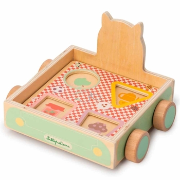 Каталка з сортером Lilliputiens Вовк Луї (83470) - Pampik - 7