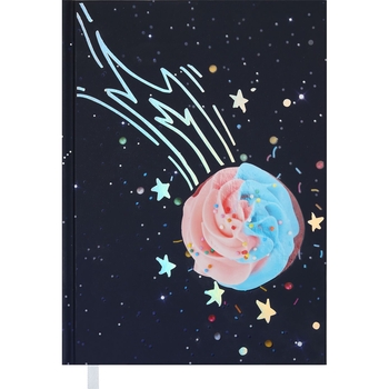 Ежедневник недатированный Buromax Sweet A5 фиолетовый (BM.2037-07) - Pampik