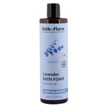 Піна для ванни Folk&Flora Лаванда 400 г - Pampik